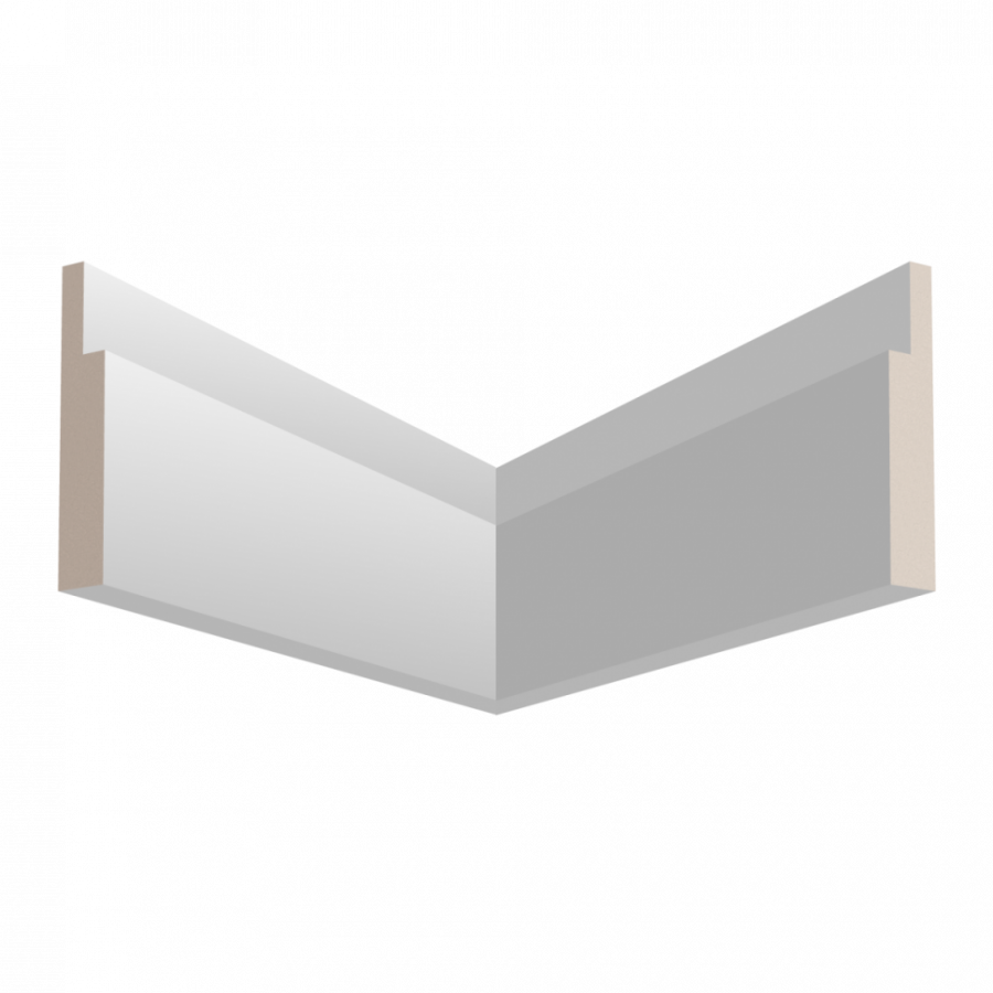 Плинтус ЛДФ под покраску Ultrawood Base 7512 i