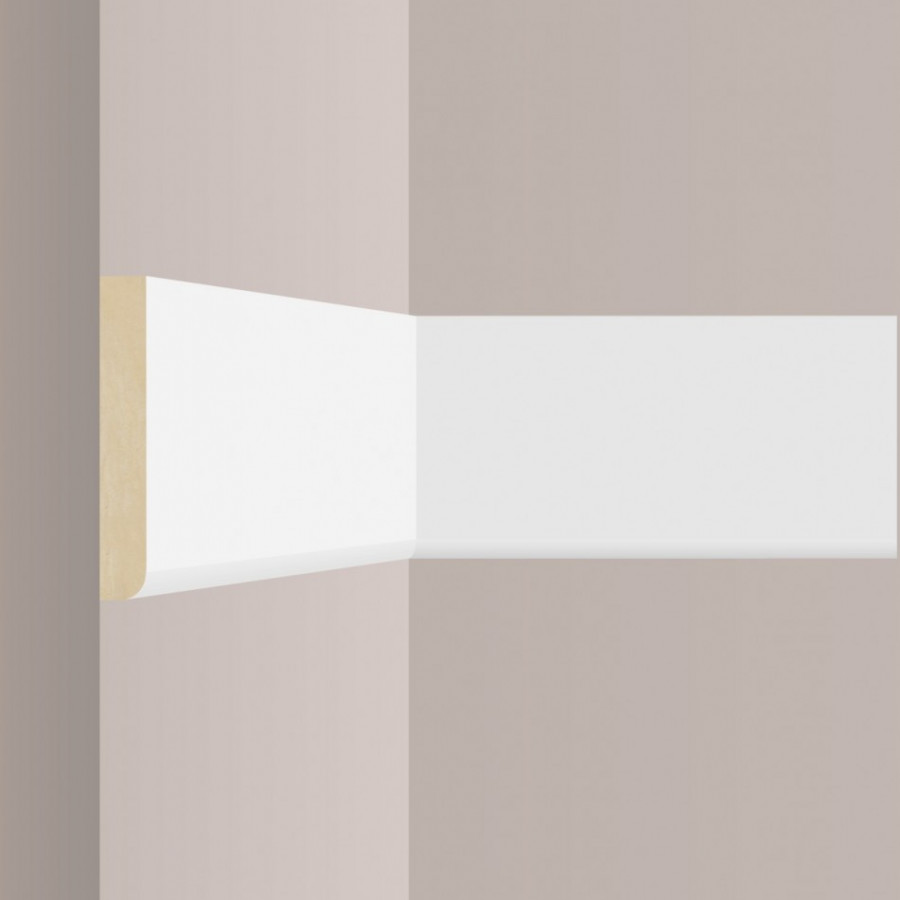 Плинтус ЛДФ под покраску Ultrawood Base 8012 i