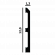 Плинтус напольный Перфект Плюс P70