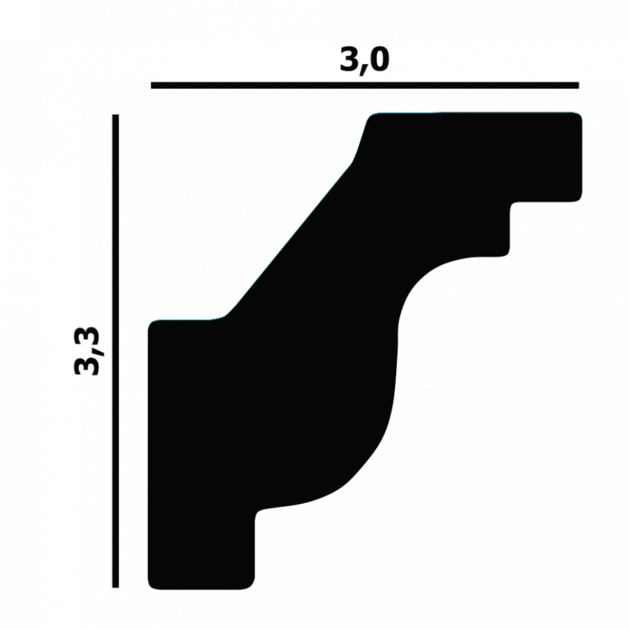 Карниз Перфект Плюс P51