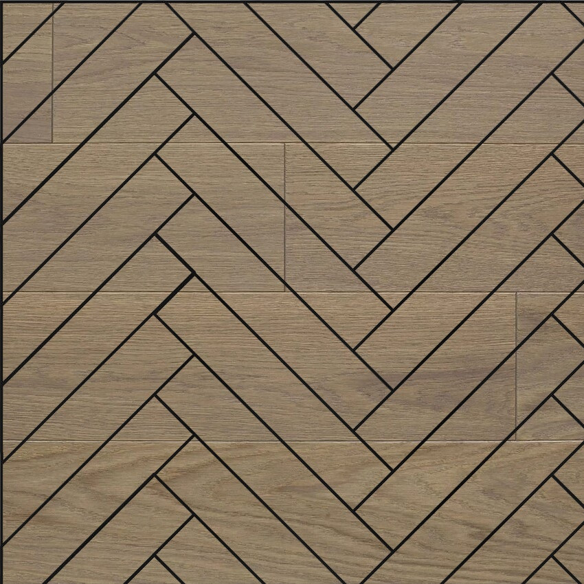 Инженерная доска Hajnowka Дуб Chambor Английская Елка Рустик 