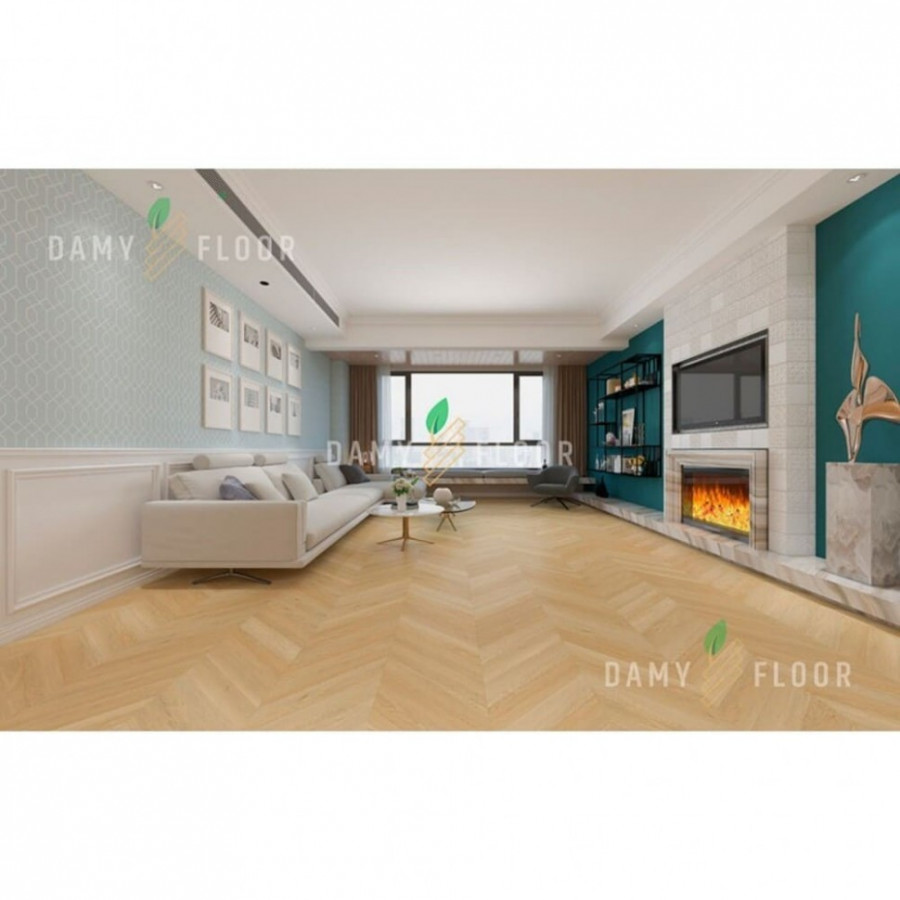 Кварцвиниловая плитка Damy Floor Chevron LVT клеевая Тюильри DF03-Ch-LVT Кварцвиниловая плитка Damy Floor Chevron LVT клеевая Тюильри DF03-Ch-LVT