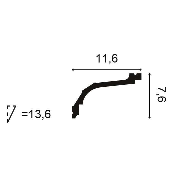 Карниз Orac Decor C220