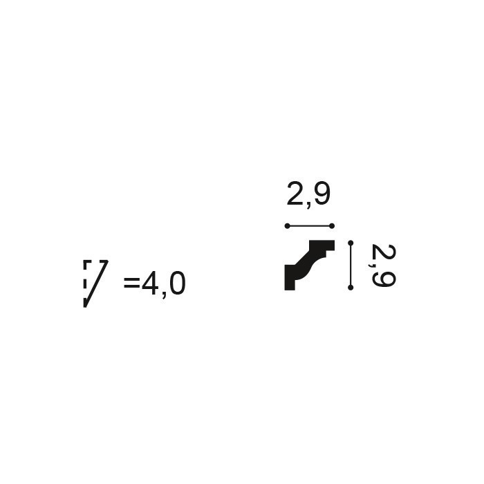 Карниз Orac Decor C230