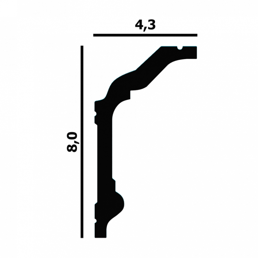 Карниз Перфект Плюс P92