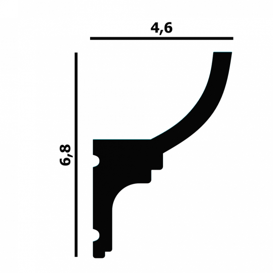 Карниз Перфект Плюс P96