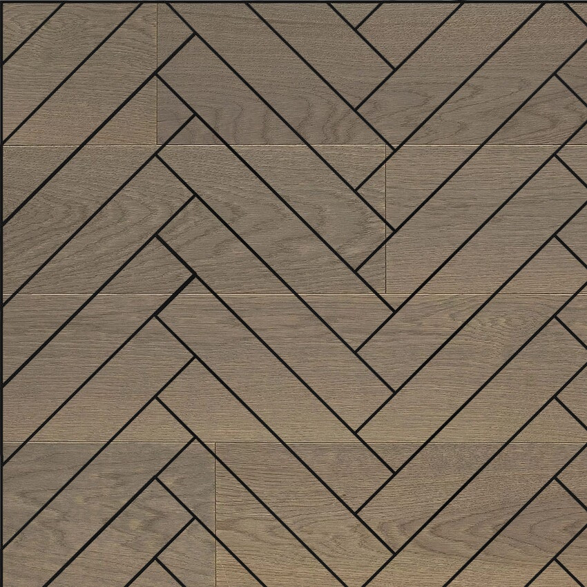 Инженерная доска Hajnowka Дуб Grey Английская Елка Рустик