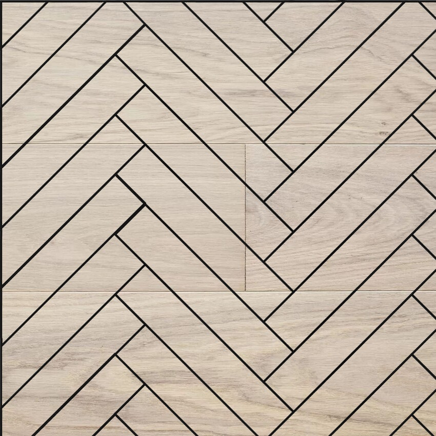 Инженерная доска Hajnowka Дуб Milled Английская Елка Рустик