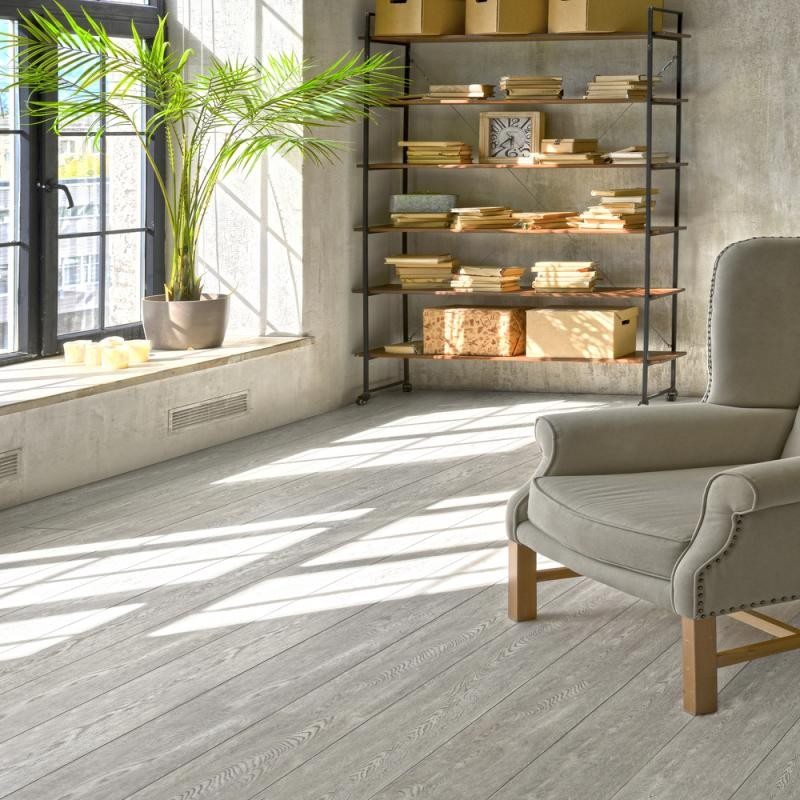 ПВХ плитка Alpine Floor Intense Голубой Лес ECO 9-8