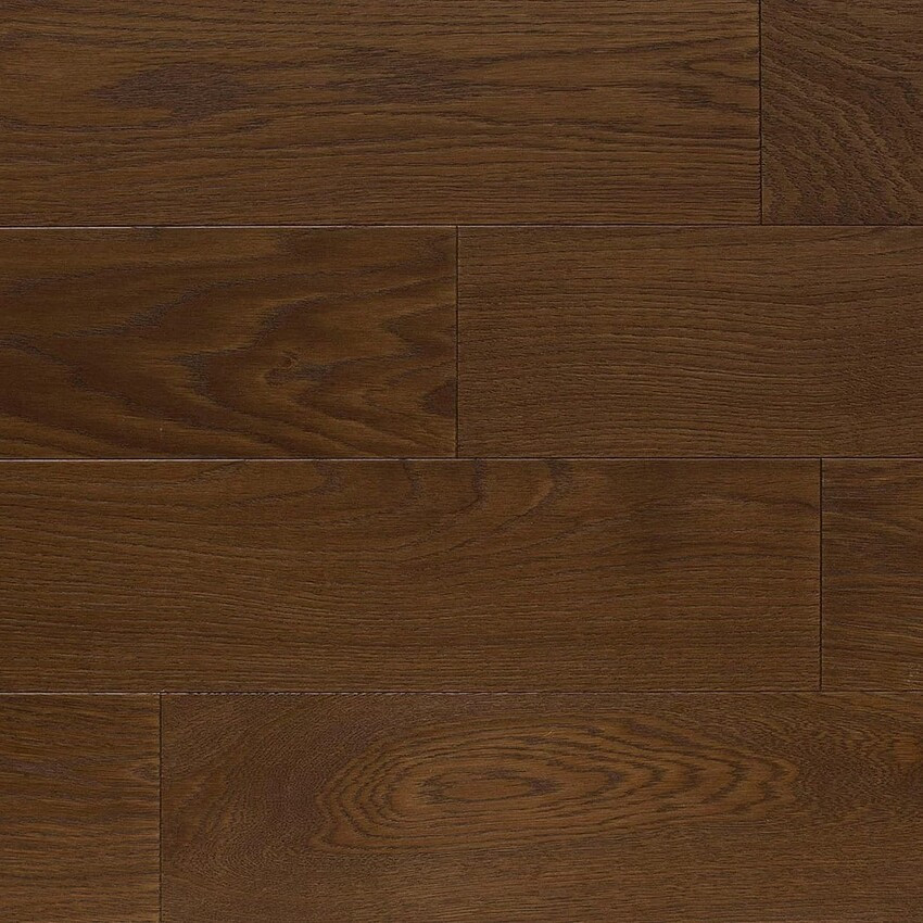 Инженерная доска Hajnowka Дуб Dunkelbraun Рустик