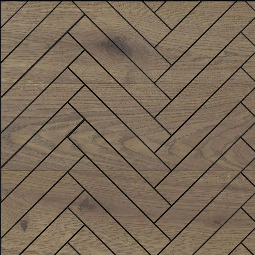 Инженерная доска Hajnowka Дуб Miram Английская Елка Рустик