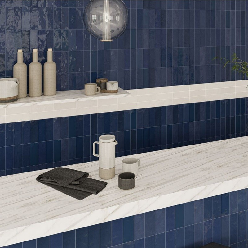 Настенная плитка Safi Cobalt 16×5,2