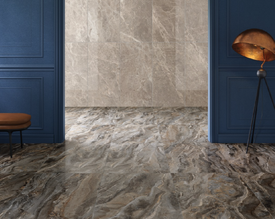 Керамогранит MARBLESET ОРОБИКО ТЕМНЫЙ ГРЕЖ 7ЛПР R9 600×1200