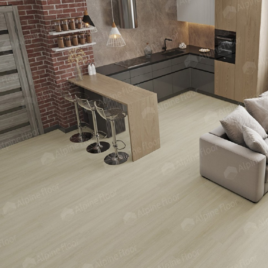 Кварц-виниловая плитка Alpine Floor Solo Ленто ECO 14-5