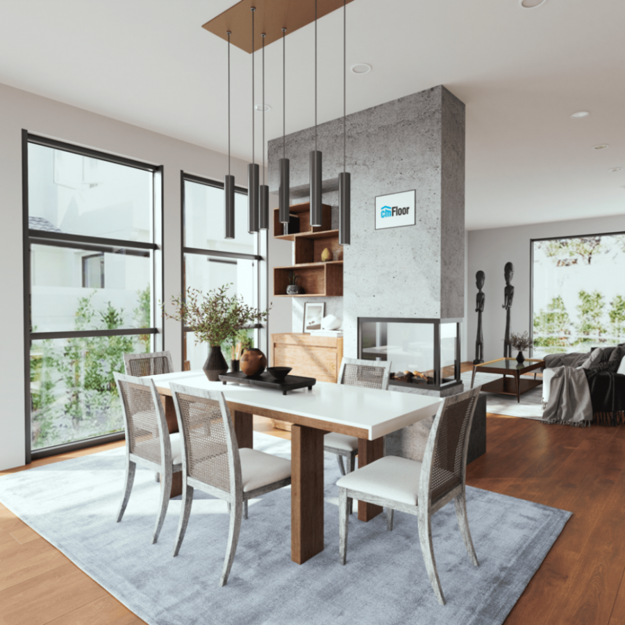 SPC ламинат Cm Floor ScandiWood 18 Дуб Корица