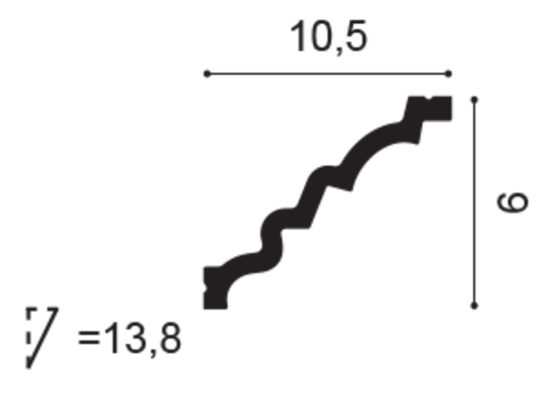 Карниз Orac Decor C326