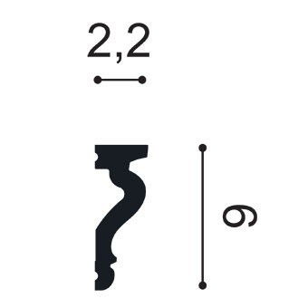 Профиль гибкий многофункциональный Orac Decor DX174F