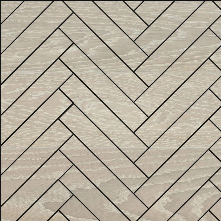 Инженерная доска Hajnowka Дуб Brine Английская Елка Рустик