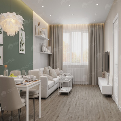 Кварц-виниловая плитка Alpine Floor Solo Прэсто ECO 14-8