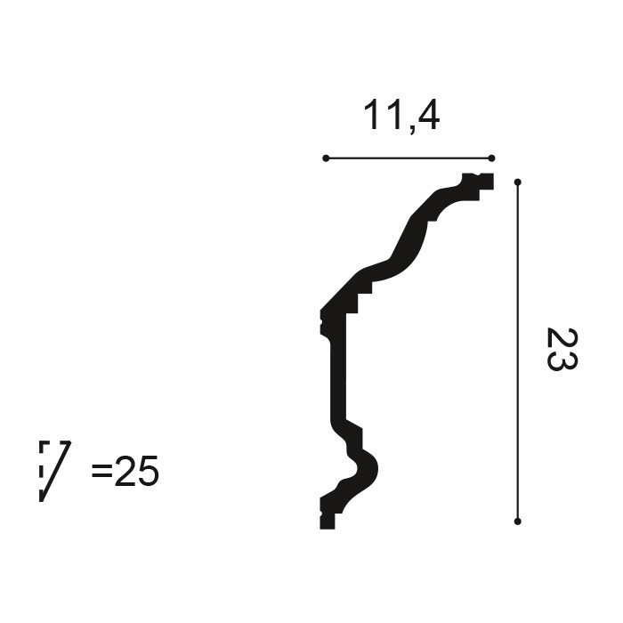 Карниз Orac Decor C332