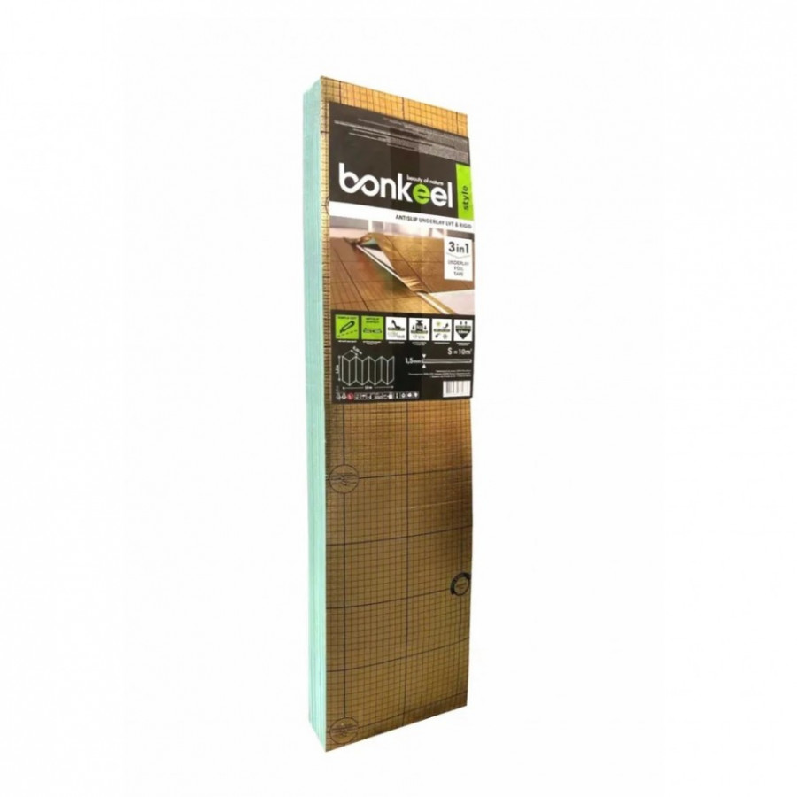 Подложка Bonkeel с покрытием AntiSlip под LVT/SPC 1.5 мм