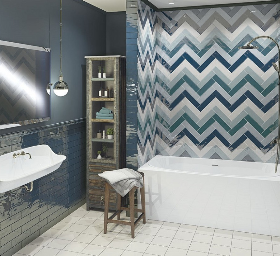 Настенная плитка El Barco ACUARELA ARENA 7.5×30