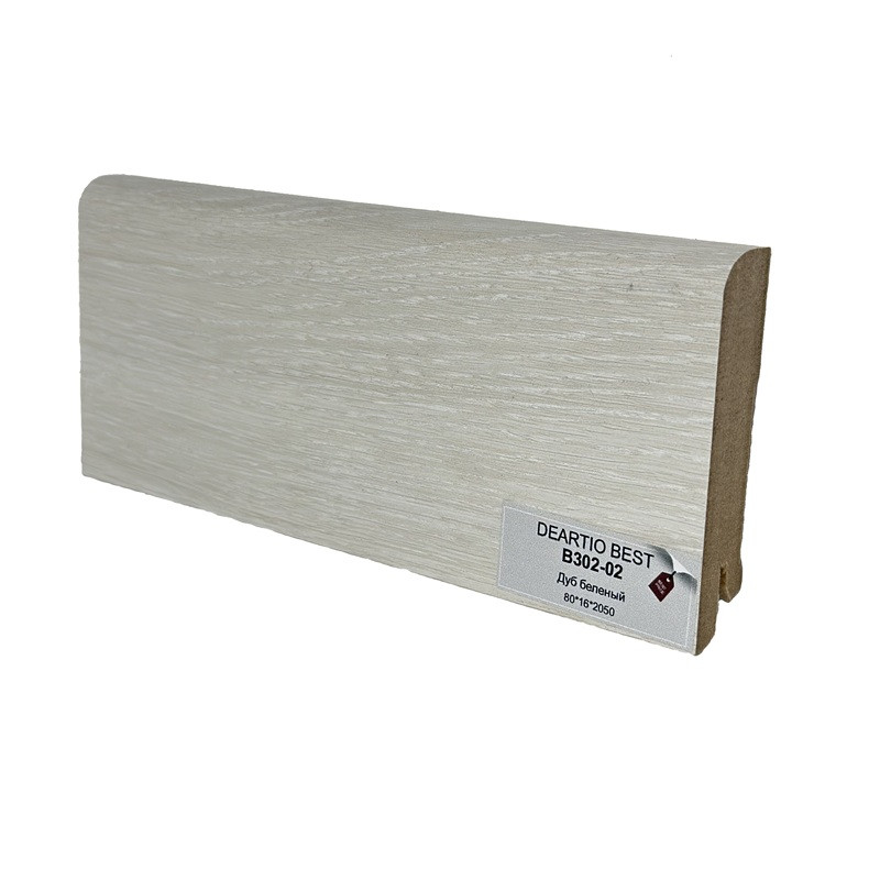 Плинтус напольный Deartio Дуб беленый B302-02