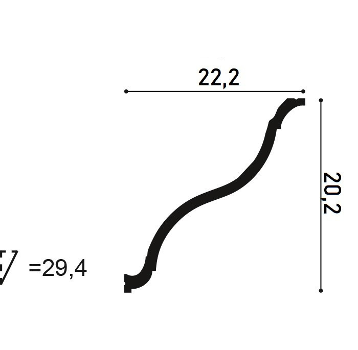 Карниз Orac Decor C335