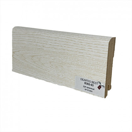 Плинтус напольный Deartio Дуб кремовый B302-03