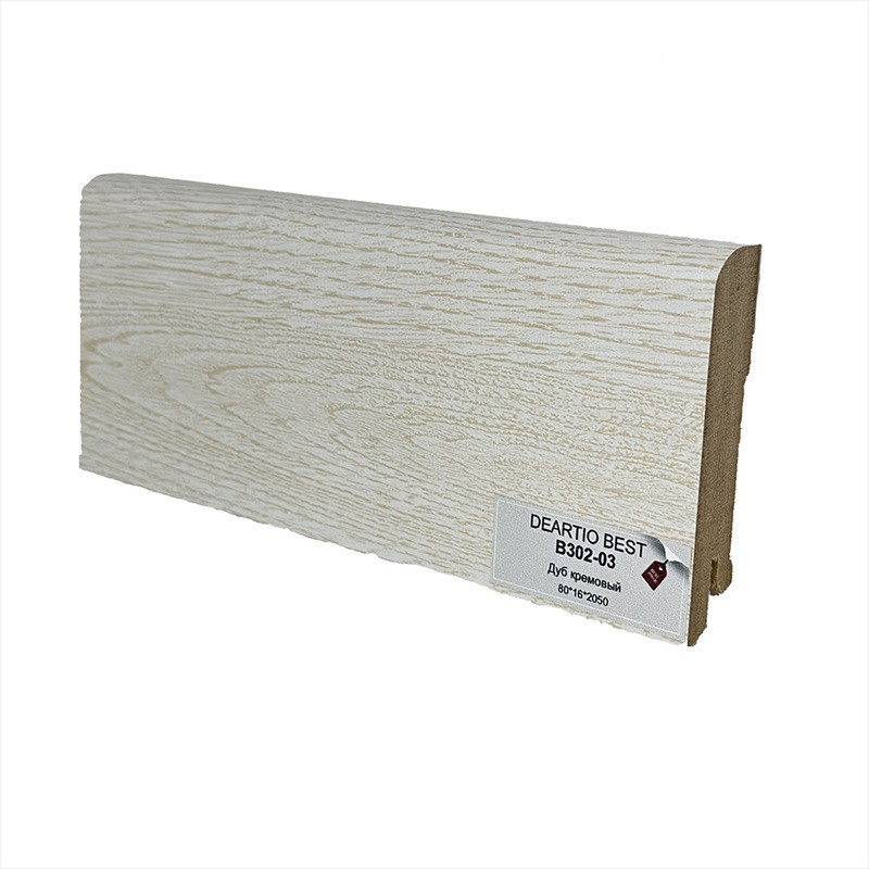 Плинтус напольный Deartio Дуб кремовый B302-03