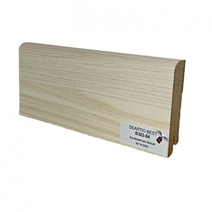 Плинтус напольный Deartio Волжский вяз белый B302-04