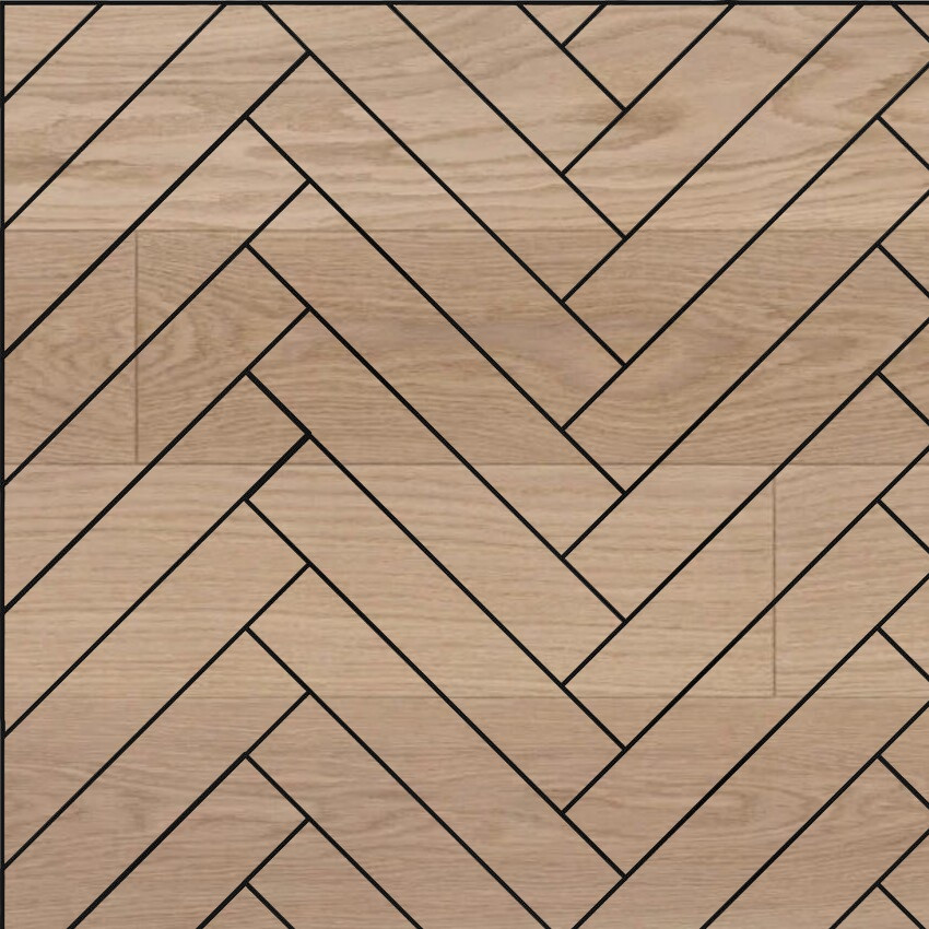 Инженерная доска Hajnowka Дуб Abaca Английская Елка Рустик