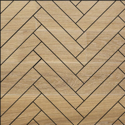 Инженерная доска Hajnowka Дуб Kamea Английская Елка Рустик