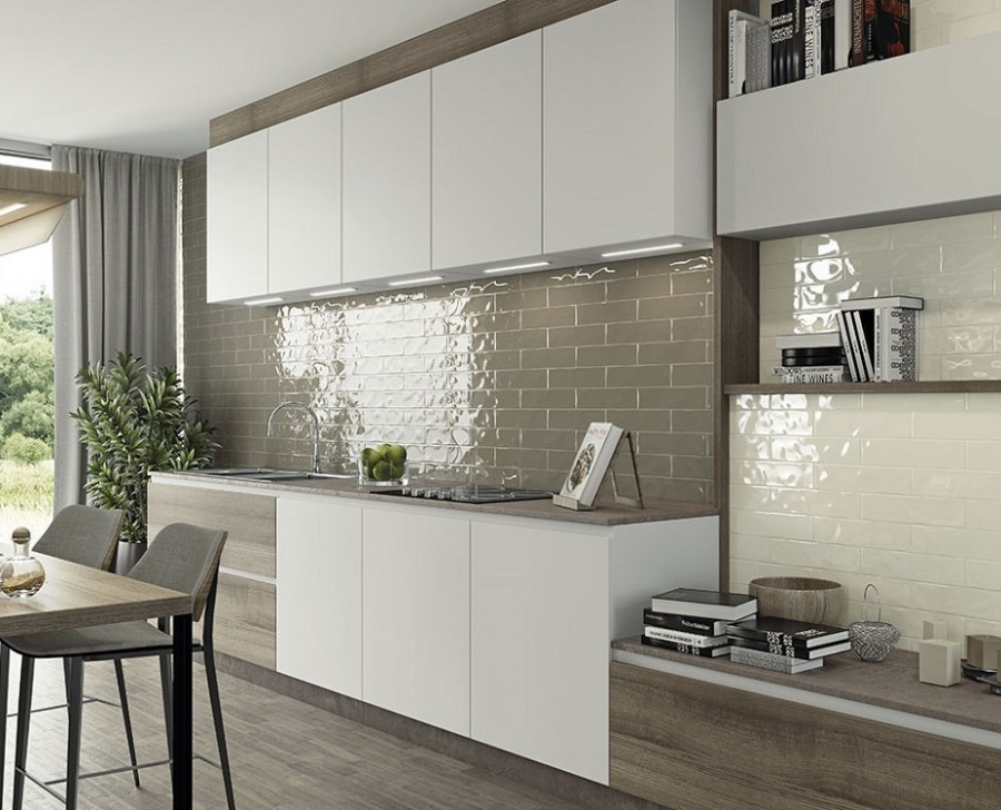 Настенная плитка El Barco ACUARELA TAUPE 7.5×30