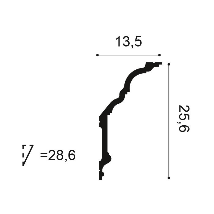 Карниз Orac Decor C340