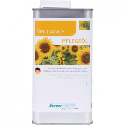 Средство для ухода за паркетом покрытым маслом Berger Pflegeoil 1 л