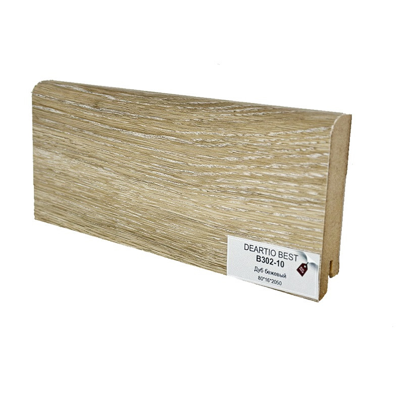 Плинтус напольный Deartio Дуб бежевый B302-10