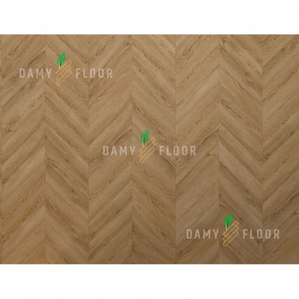 Кварцвиниловая плитка Damy Floor Chevron LVT клеевая Лувр DF04-Ch-LVT