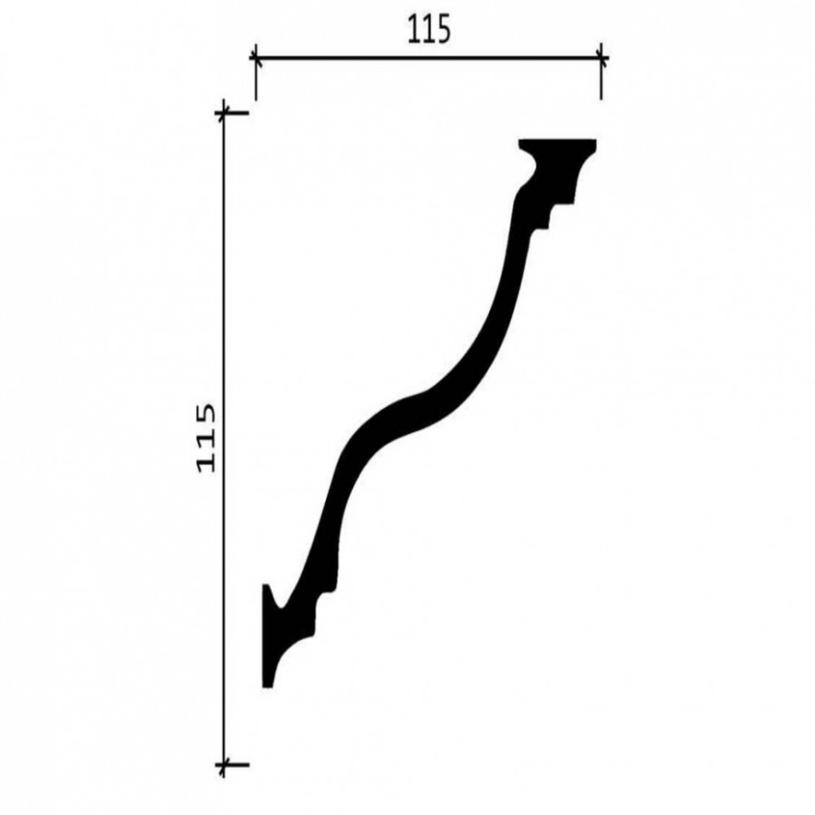 Карниз Decor Dizayn DD504