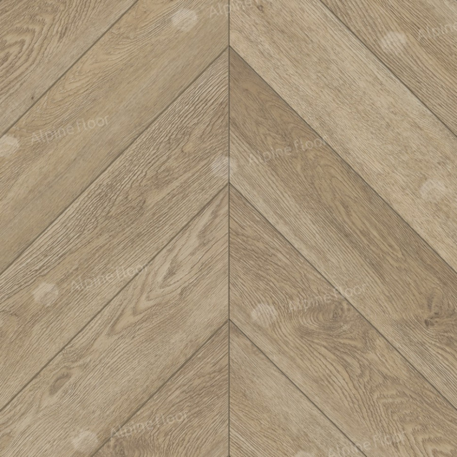 SPC Ламинат Alpine Floor Chevron Дуб Ваниль Селект ECO 18-2 Французская елка