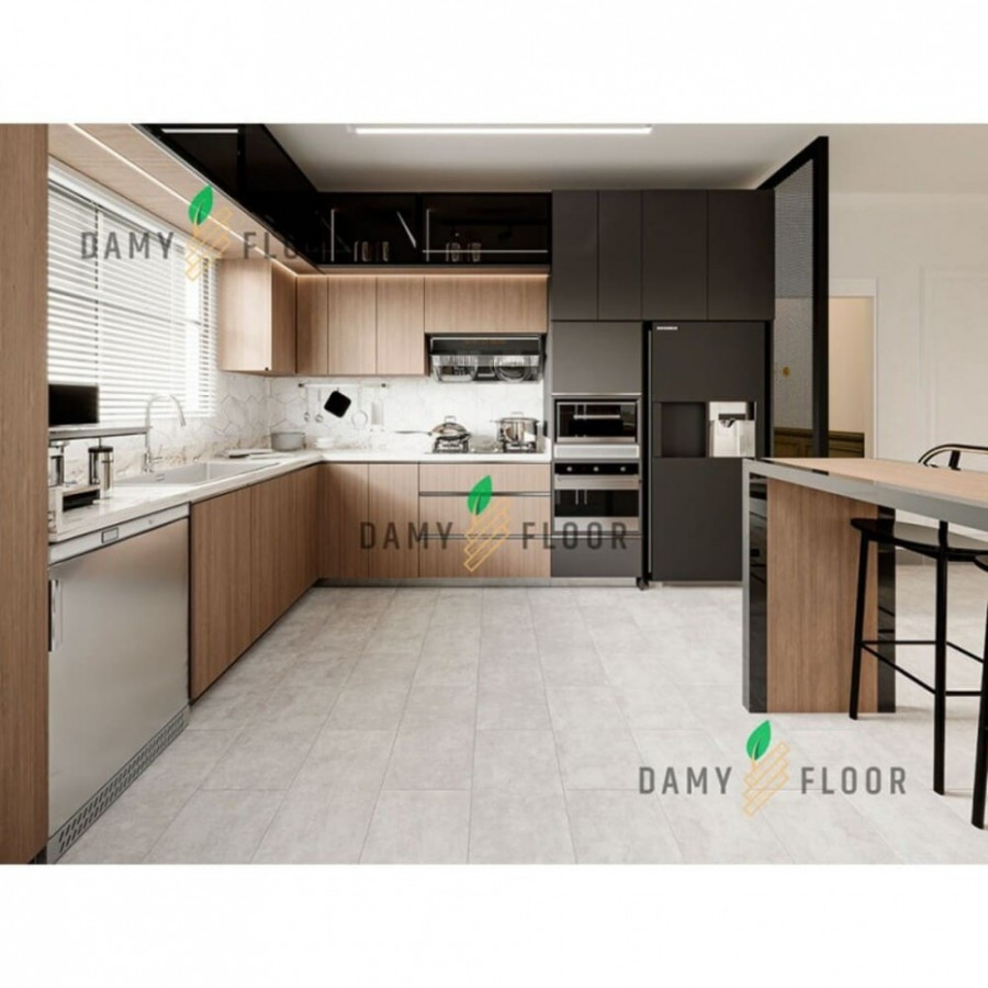 Кварцвиниловая плитка Damy Floor Ascent LVT клеевая Броуд-Пик 125-2-LVT