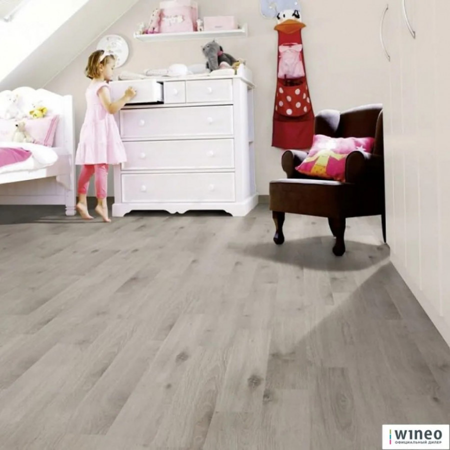 Биопол Wineo Purline Дуб Лунный PL045C