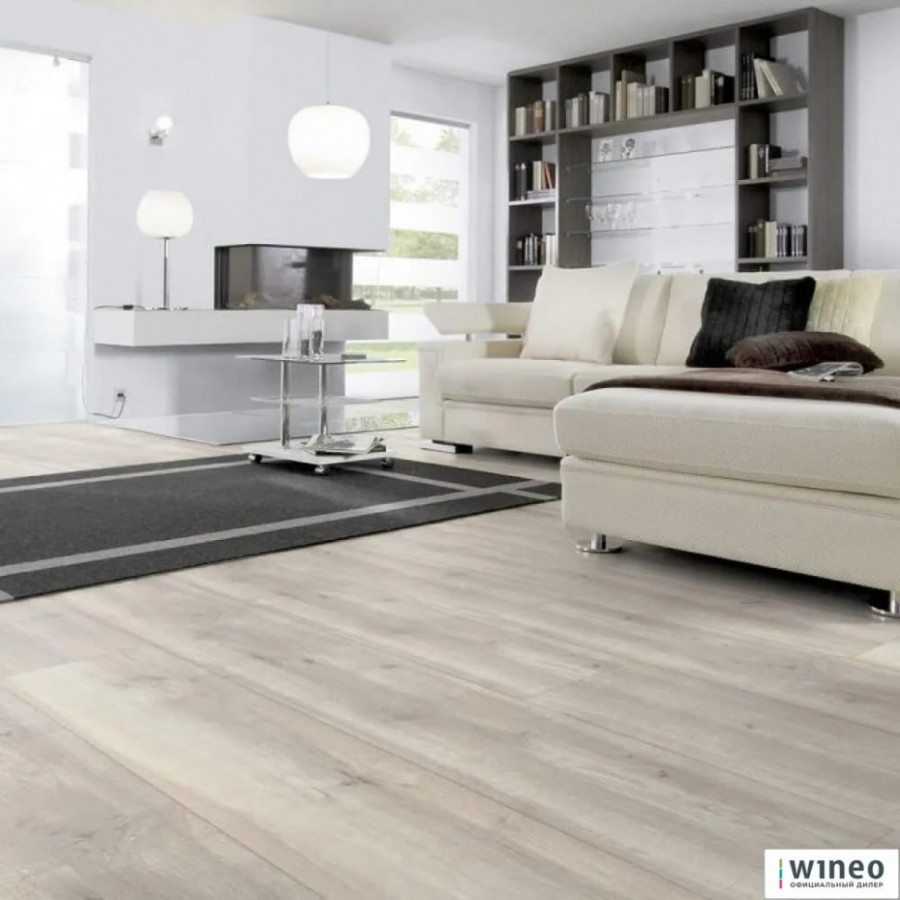 Биопол Wineo Purline Дуб Серый PL093C