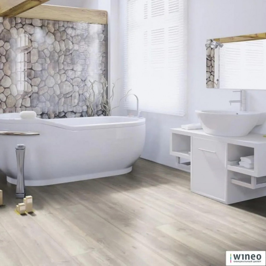 Биопол Wineo Purline Дуб Серый PL093C