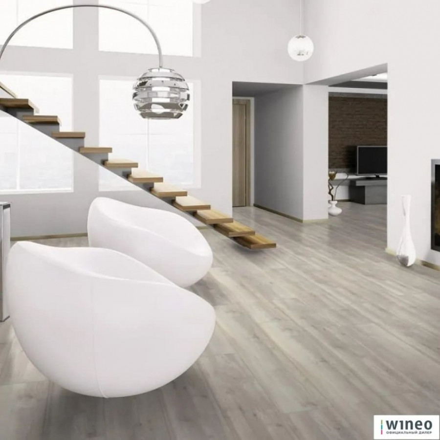 Биопол Wineo Purline Дуб Серый PL093C