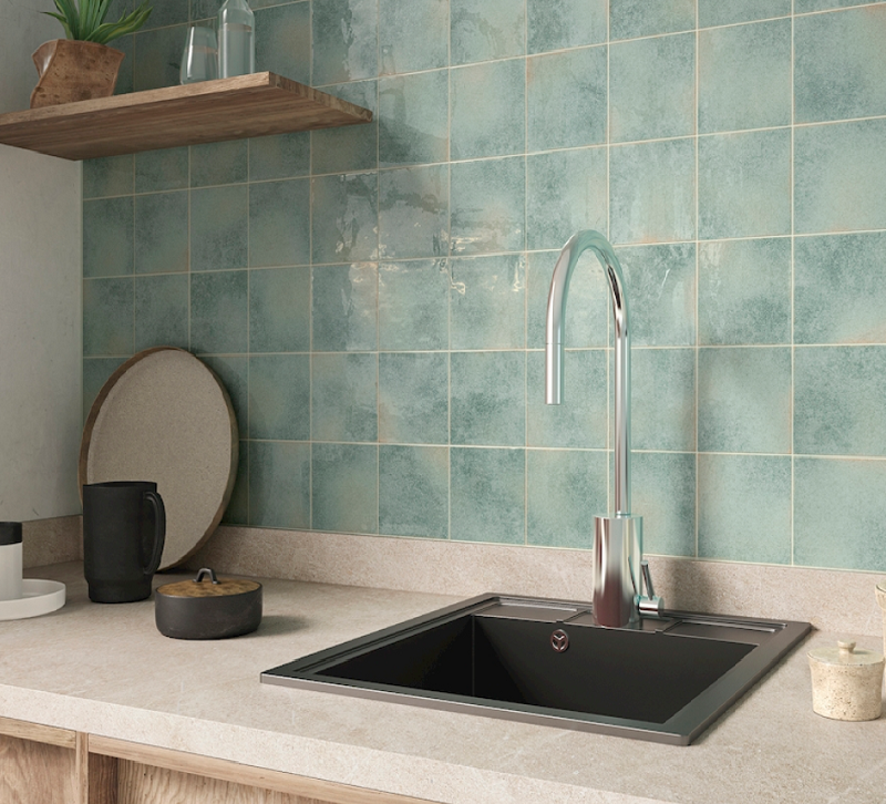 Керамическая плитка SUKI TEAL 12,5X12,5