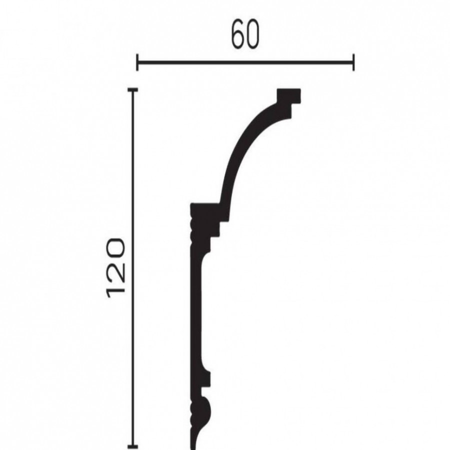 Карниз Decor Dizayn DD517