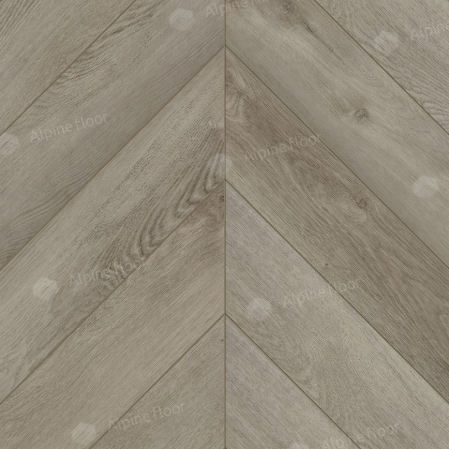 SPC Ламинат Alpine Floor Chevron Дуб Фантазия ECO 18-1 Французская елка
