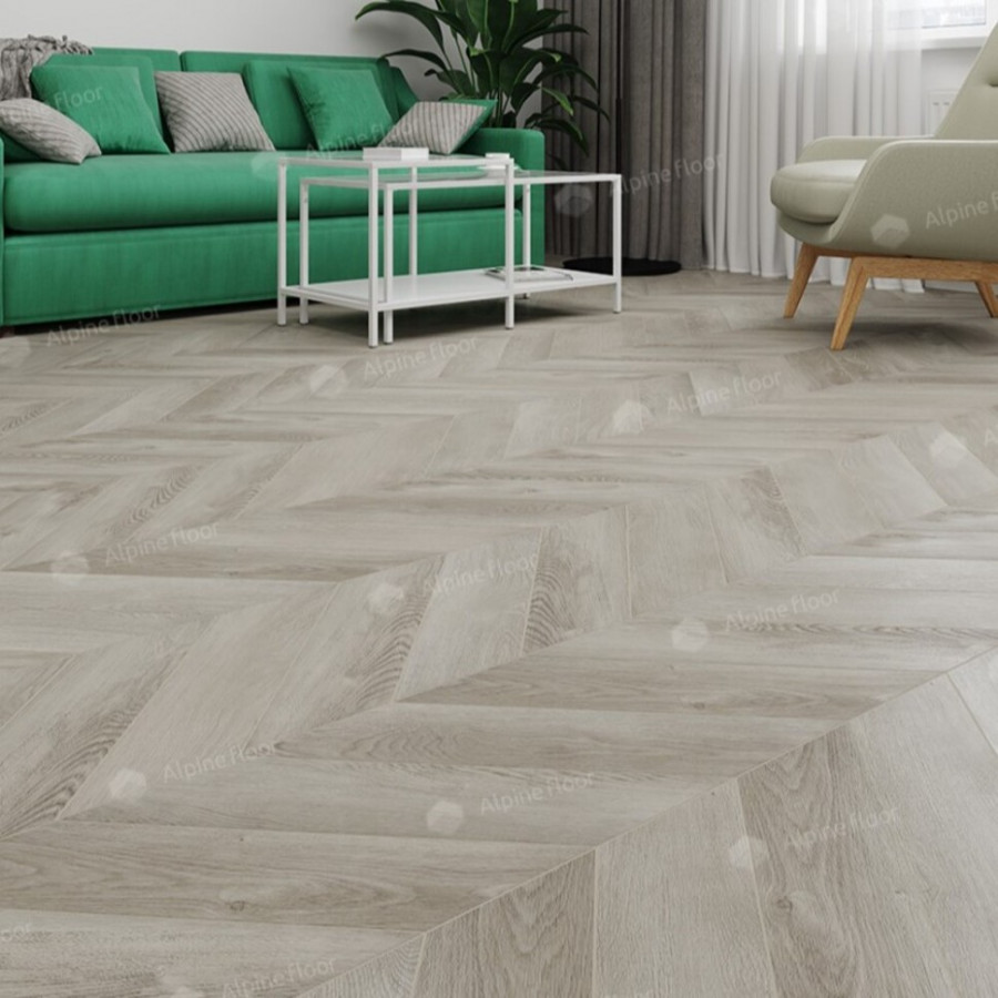 SPC Ламинат Alpine Floor Chevron Дуб Фантазия ECO 18-1 Французская елка SPC Ламинат Alpine Floor Chevron Дуб Фантазия ECO 18-1 Французская елка