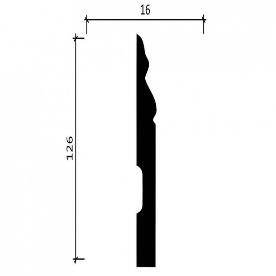 Плинтус напольный Decor Dizayn DD50